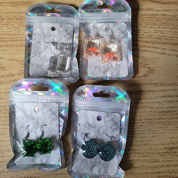 Set of 4 Mix and Match Earrings - Picture 1 of 5